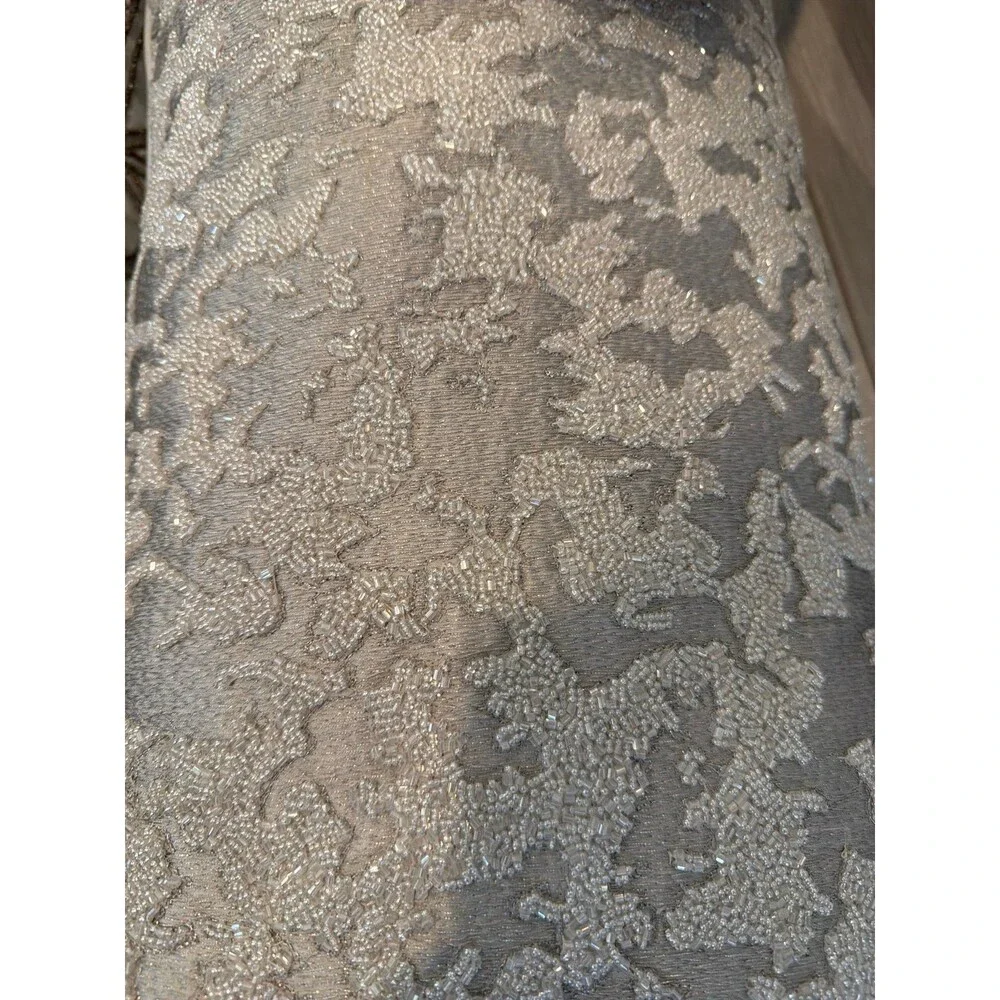 Brand new Hotel Collection Lithos beaded pillow